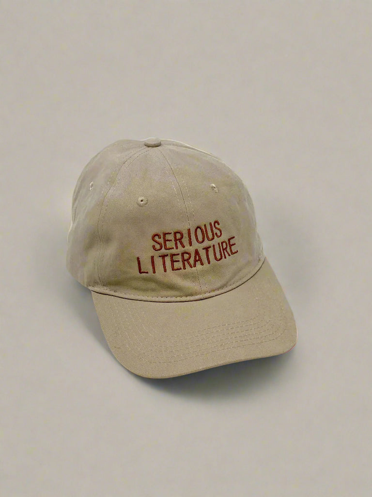 SERIOUS LITERATURE CAP - KHAKI EDITION